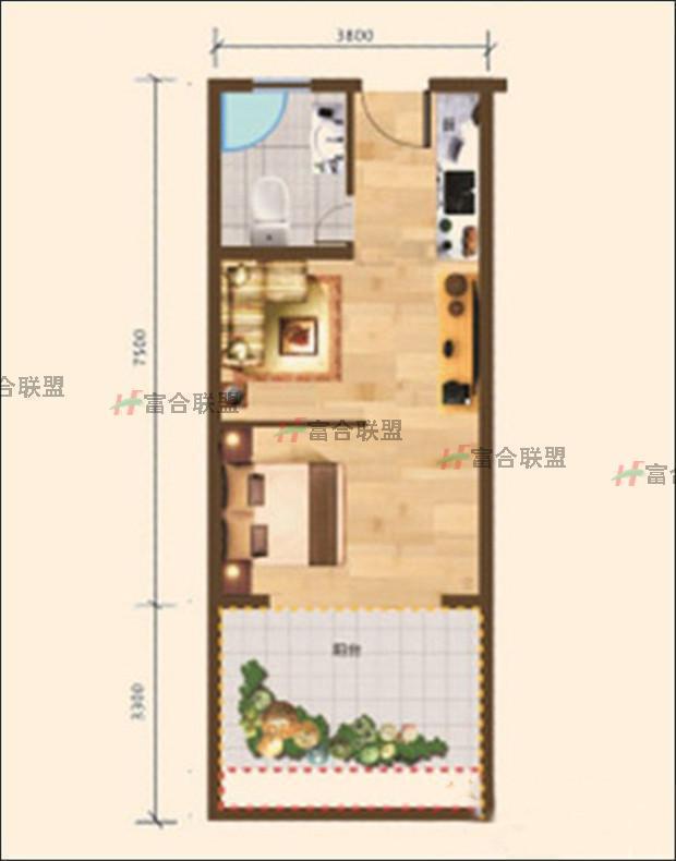 D户型 1房1厅1厨1卫 40.31㎡.jpg