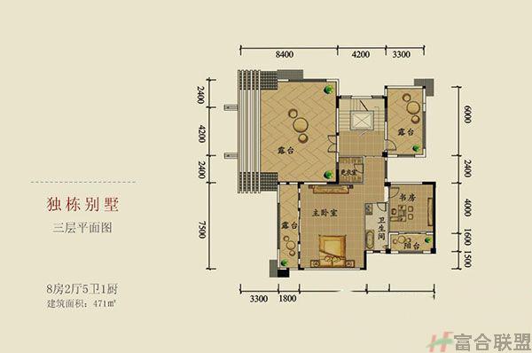独栋别墅 三层 8房2厅5卫 471㎡.jpg