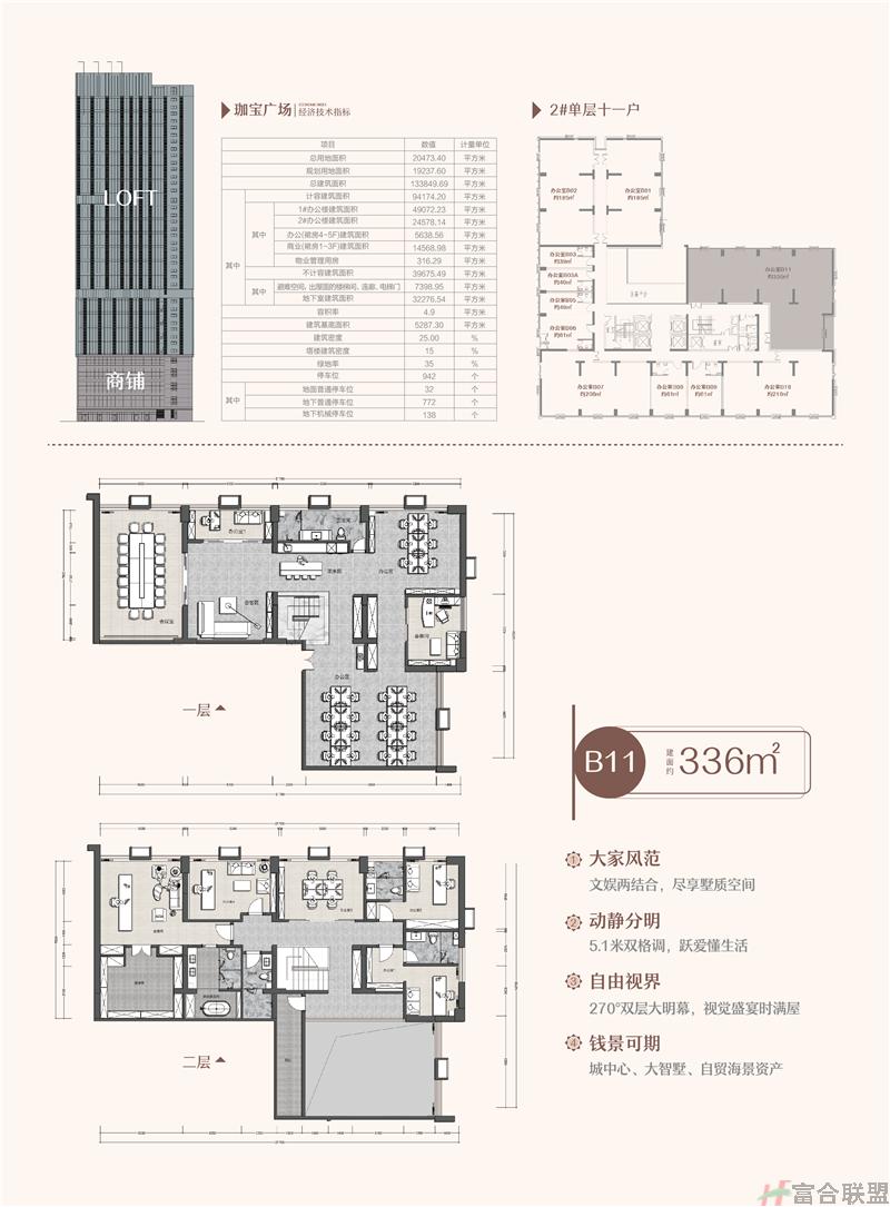 B11户型  建筑面积约：336m².jpg