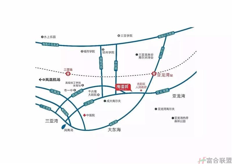 区位图 