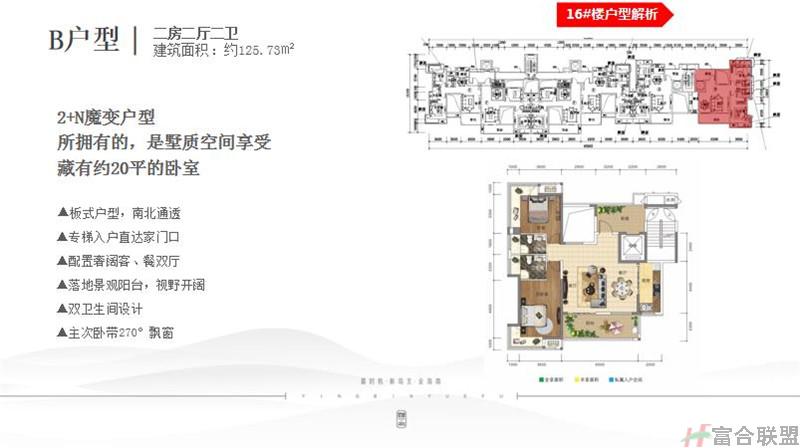 B户型 2房2厅2卫 建筑面积125.73平米.jpg