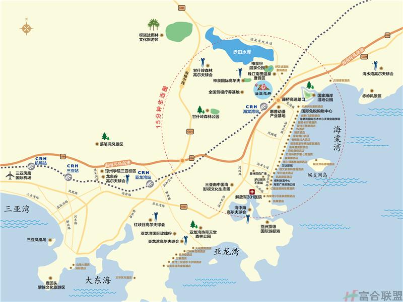 区位图 