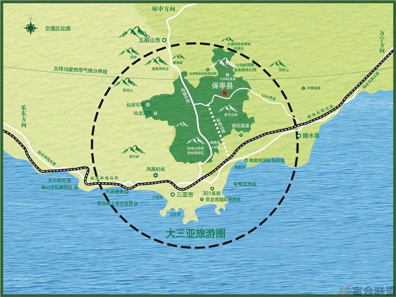 区位图 