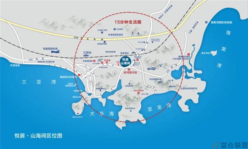 区位图 