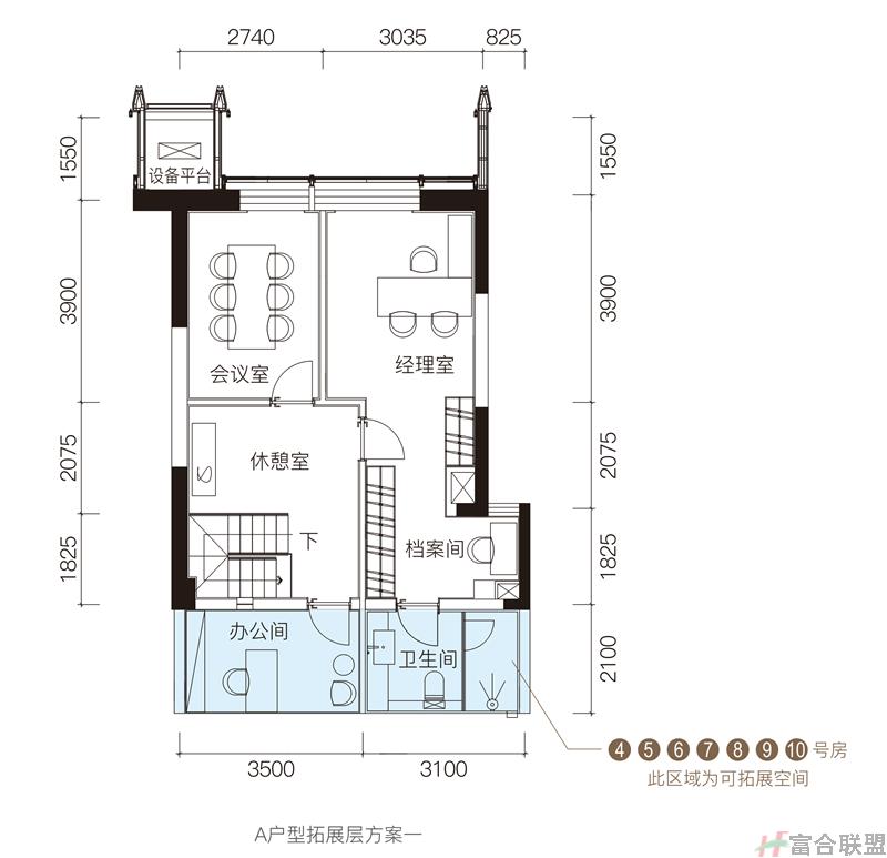 A户型 建筑面积73平米.jpg