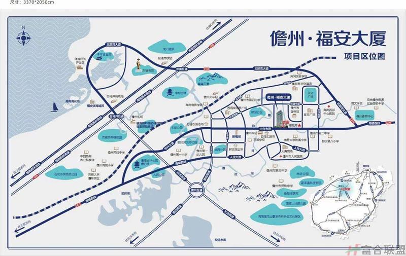 区位图 