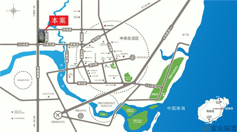 区位图 