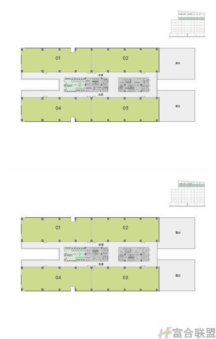 麓鸣901楼层平面图7 
