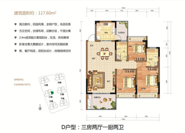 D户型 3房2厅2卫 117.60平.jpg