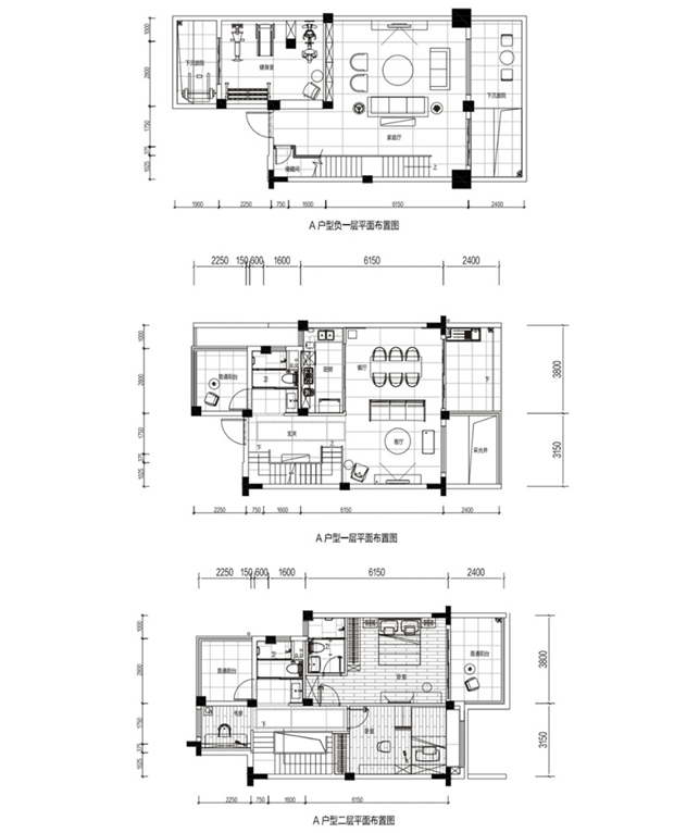 A户型叠墅 下叠154㎡.jpg