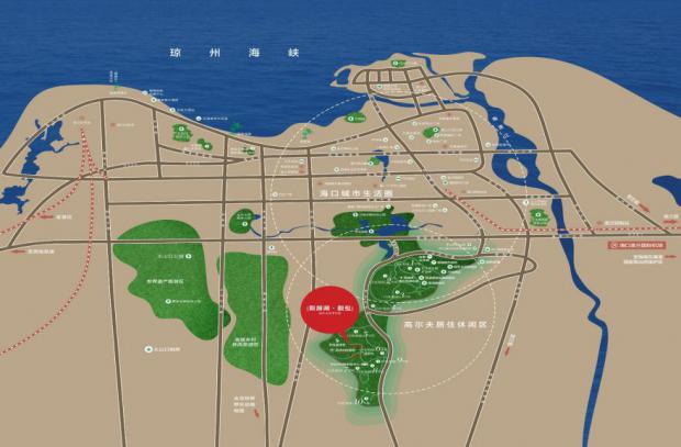 观澜湖观悦区位图