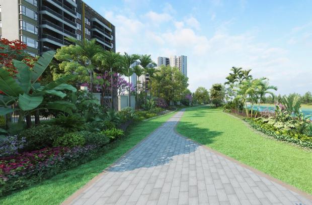 富力悦海湾社区实景图
